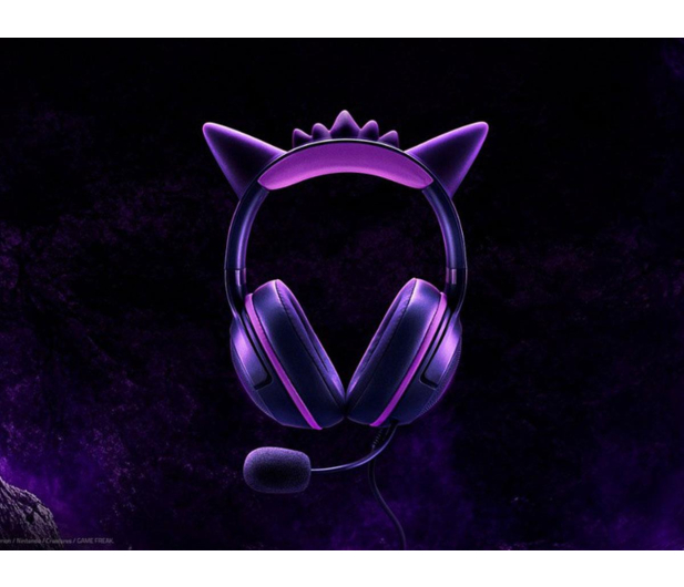 Razer Kraken Kitty V2 - Pokémon Gengar Ed. - 1504769 - zdjęcie 4